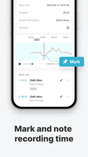Medidor de sonido y detector screenshot 4