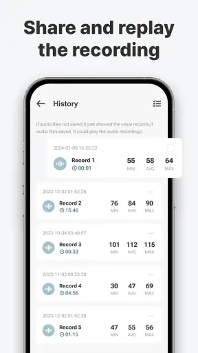 Medidor de sonido y detector screenshot 6