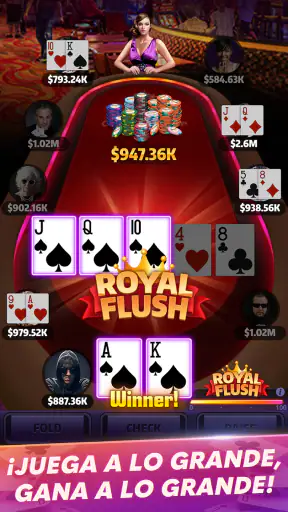 Mega Hit Poker: Texas Holdem screenshot 2