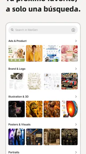 MeiGen: Galería de arte IA screenshot 4