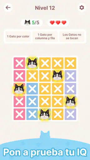 Meowdoku: Puzles lógicos screenshot 12