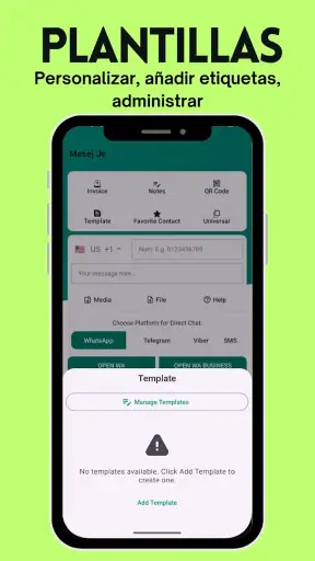 Mesej Je: de Chat Empresarial screenshot 6