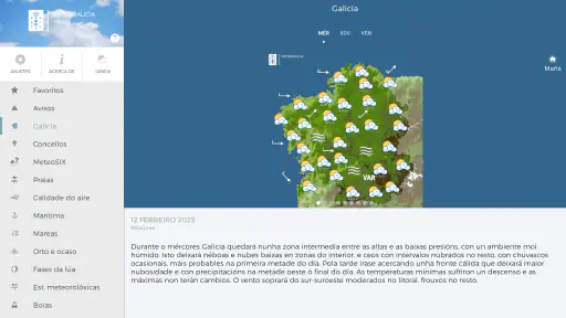 MeteoGalicia screenshot 8
