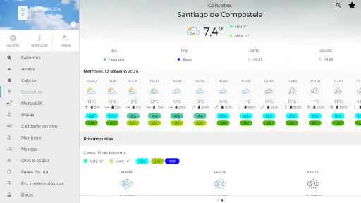 MeteoGalicia screenshot 9