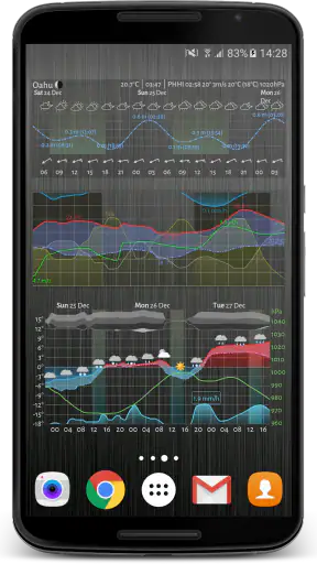 Meteogram Pro Weather Widget screenshot 1