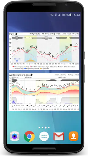 Meteogram Pro Weather Widget screenshot 6