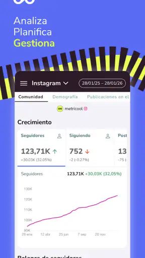 Metricool para redes sociales screenshot 3