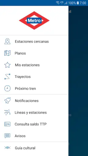Metro de Madrid Oficial screenshot 2
