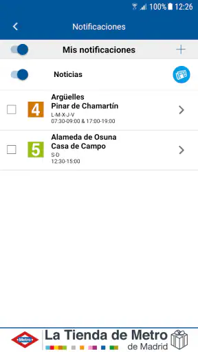 Metro de Madrid Oficial screenshot 3