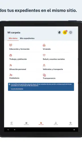 Mi carpeta ciudadana screenshot 10