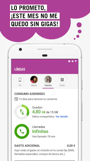 Mi Yoigo - Área de cliente screenshot 2