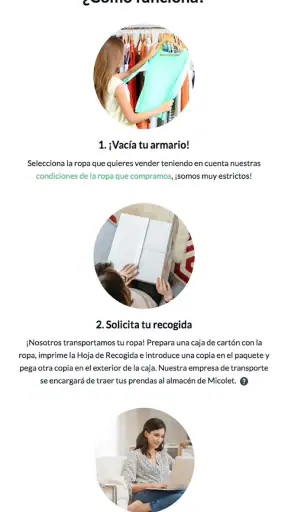 Micolet: ropa de segunda mano screenshot 4