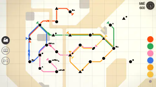 Mini Metro screenshot 2