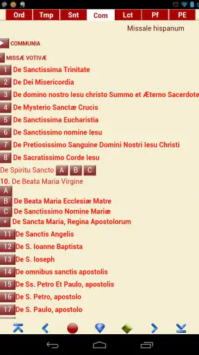Missale Romanum screenshot 5