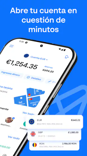 Monese screenshot 2