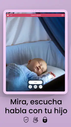 Monitor de Bebé Saby. 3G video screenshot 9