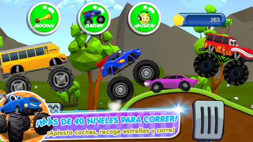 Monster Trucks Game for Kids 2 screenshot 10