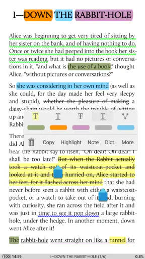 Moon+ Reader screenshot 2