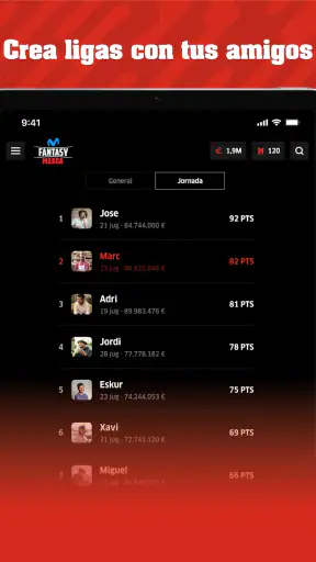 Movistar Fantasy Marca screenshot 8