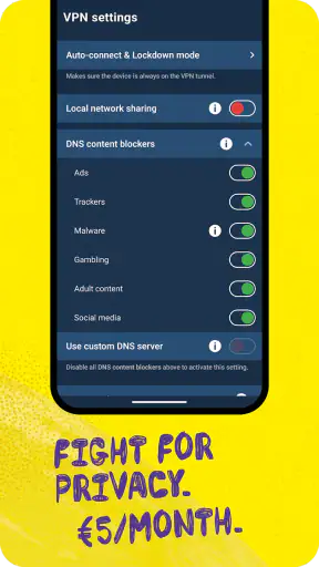 Mullvad VPN screenshot 4