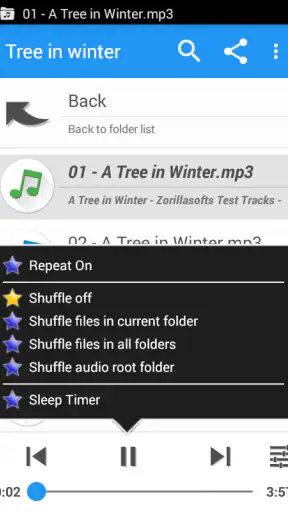 Music Folder Player Full screenshot 2