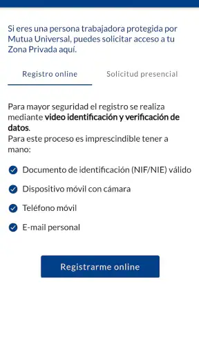 Mutua Universal screenshot 2