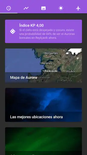 My Aurora Forecast screenshot