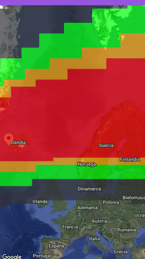 My Aurora Forecast screenshot