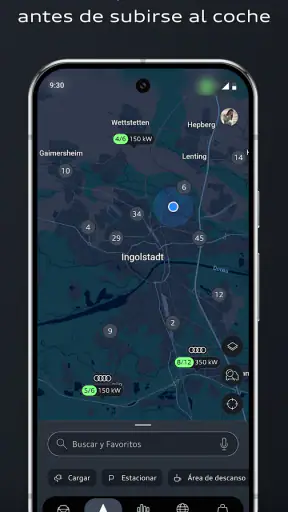 myAudi screenshot 3