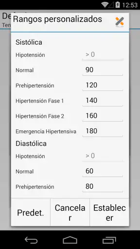 MyDiary – Presión arterial screenshot 6