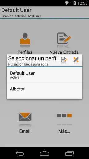 MyDiary – Presión arterial screenshot 7