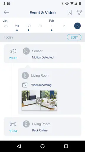 mydlink screenshot 5
