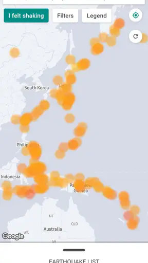 MyShake Alertas de Terremotos screenshot 2