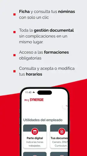 mySynergie España-Busco empleo screenshot 4