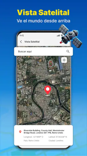 Navegación GPS y mapa de ruta screenshot 10