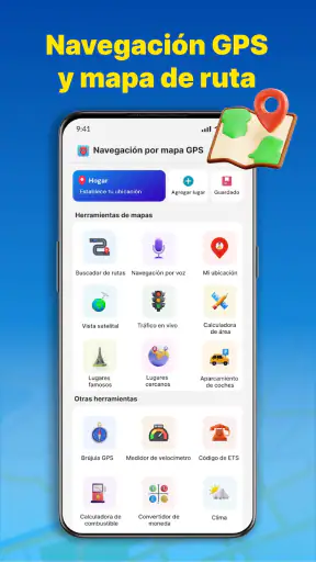 Navegación GPS y mapa de ruta screenshot 5