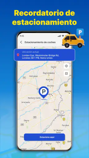 Navegación GPS y mapa de ruta screenshot 7