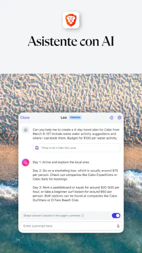 Navegador web privado Brave screenshot 11