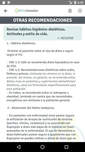 NefroConsultor screenshot 5