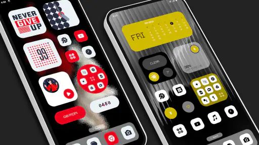 Nil Launcher - Theme, Folder screenshot 3