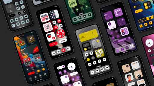 Nil Launcher - Theme, Folder screenshot 6