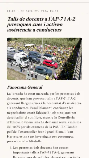 Noticias Cataluña - Diarios TV screenshot 4