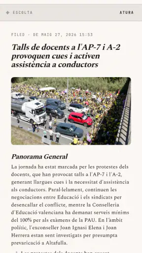 Noticias Cataluña - Diarios TV screenshot 5