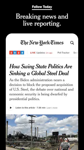 NYTimes: US and Global News screenshot 3