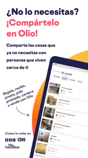Olio - La app para compartir screenshot 4