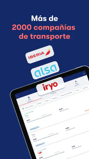 Omio: Reserva tren, bus, vuelo screenshot 9
