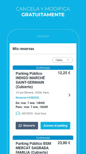 Onepark, ¡Reserva tu parking! screenshot 6
