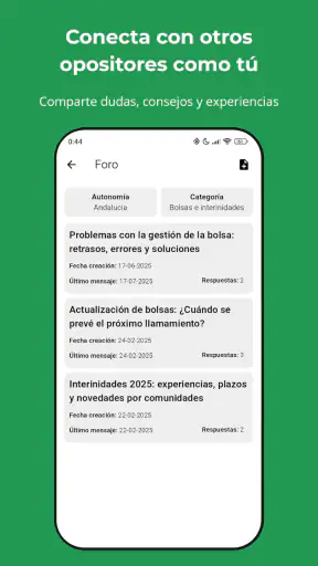 OpositApp screenshot 8