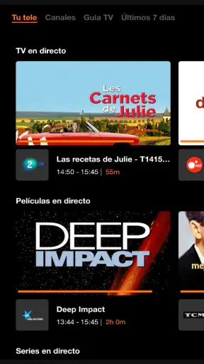 Orange TV screenshot 3