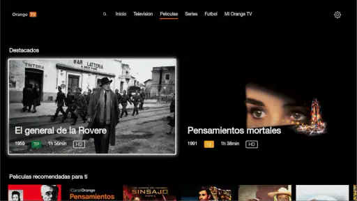 Orange TV para Android TV screenshot 2